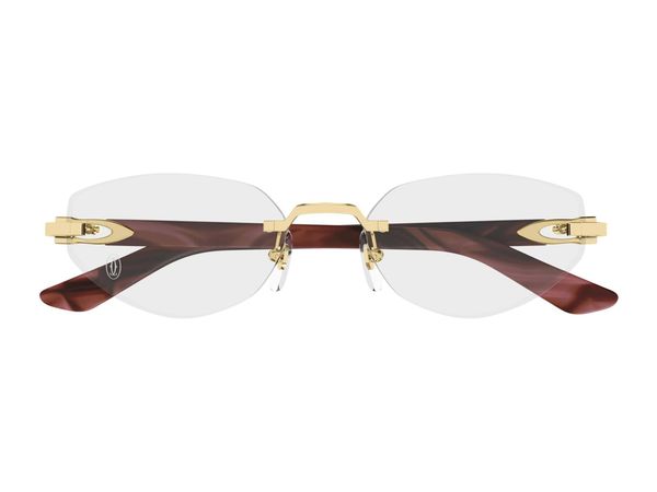  Gọng Kính Cartier CT0609O 002 - Tặng kèm tròng kính Essilor Pháp, Liên hệ giá tốt Mrs.Hà 0948.74.5959 