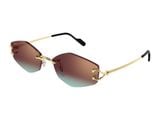  Kính Mát Cartier CT0620S 005 - Tặng kèm tròng kính Essilor Pháp, Liên hệ giá tốt Mrs.Hà 0948.74.5959 