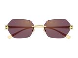  Kính Mát Cartier CT0636S 003 - Tặng kèm tròng kính Essilor Pháp, Liên hệ giá tốt Mrs.Hà 0948.74.5959 