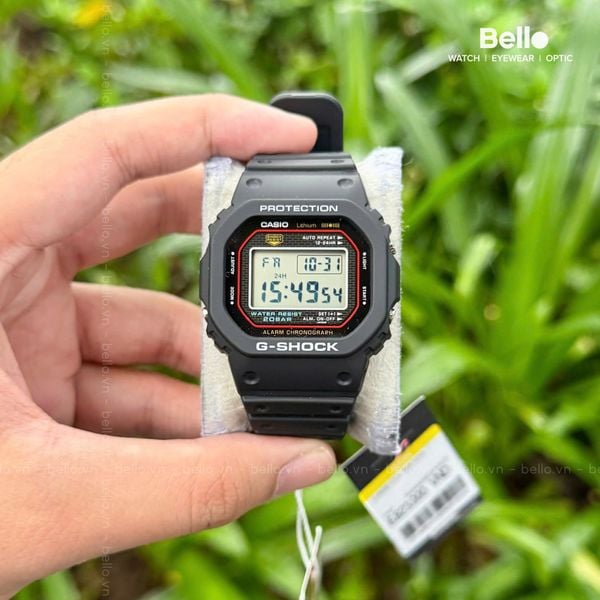  [LIMITED] Casio G-Shock DW-5000R-1A - Uy tín từ 2009, Tem vàng chống giả, Bảo hành 5 năm, Pin miễn phí trọn đời 