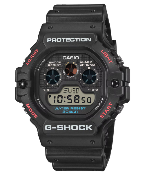  Casio G-Shock DW-5900U-1 - Uy tín từ 2009, Tem vàng chống giả, Bảo hành 5 năm, Pin miễn phí trọn đời 