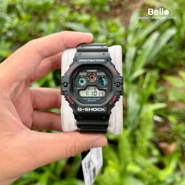  Casio G-Shock DW-5900U-1 - Uy tín từ 2009, Tem vàng chống giả, Bảo hành 5 năm, Pin miễn phí trọn đời 