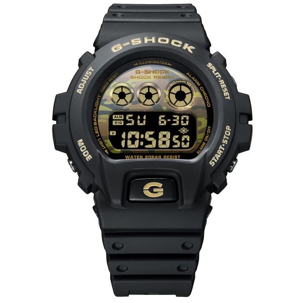  [LIMITED] G-Shock DW-6900CF-1 - Uy tín từ 2009, Tem vàng chống giả, Bảo hành 5 năm, Pin miễn phí trọn đời 