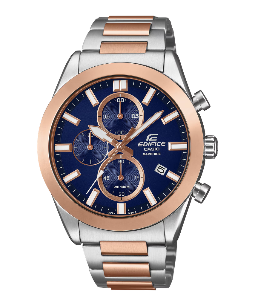  Casio Edifice EFB-710SG-2A - Uy tín từ 2009, Tem vàng chống giả, Bảo hành 1 năm, Pin miễn phí trọn đời 