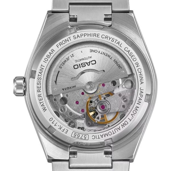  Đồng hồ cơ Casio Edifice EFK-110D-7A - Uy tín từ 2009, Tem vàng chống giả, Bảo hành 1 năm, Pin miễn phí trọn đời 