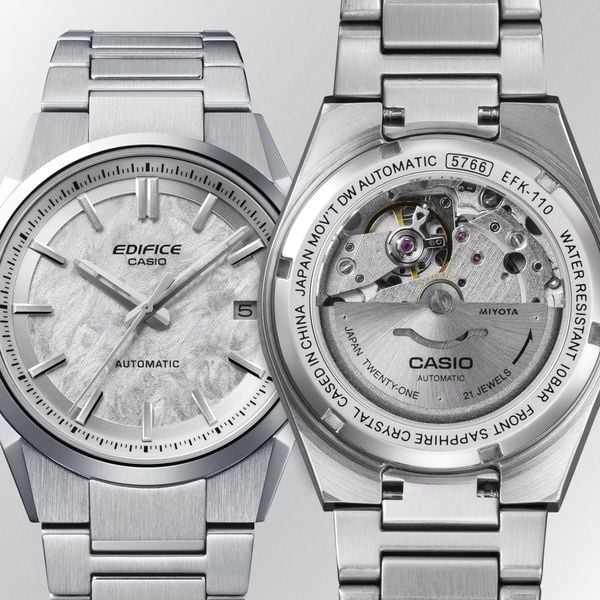 Đồng hồ cơ Casio Edifice EFK-110D-7A - Uy tín từ 2009, Tem vàng chống giả, Bảo hành 1 năm, Pin miễn phí trọn đời 