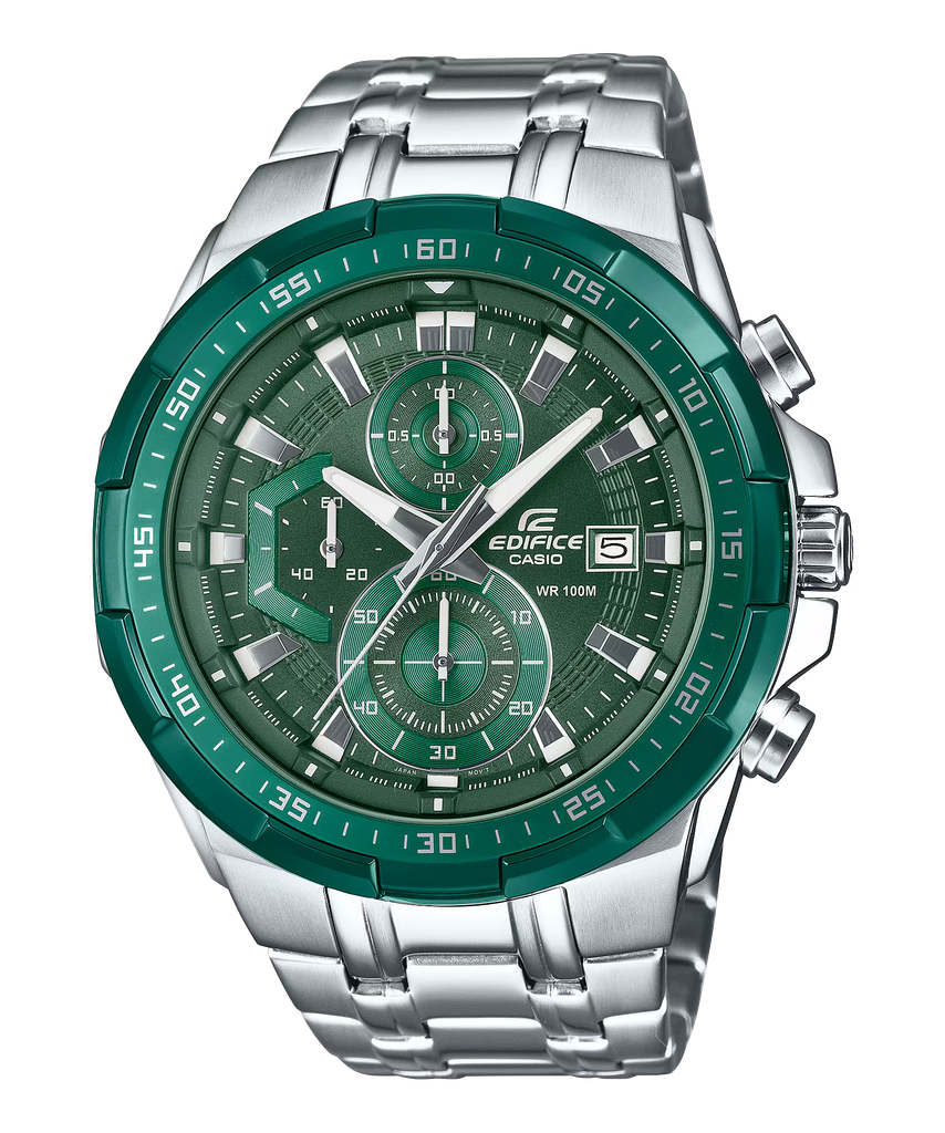  Casio Edifice EFR-539DE-3AV - Uy tín từ 2009, Tem vàng chống giả, Bảo hành 1 năm, Pin miễn phí trọn đời 