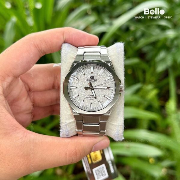  Casio Edifice EFR-S108DE-8AV - Uy tín từ 2009, Tem vàng chống giả, Bảo hành 1 năm, Pin miễn phí trọn đời 