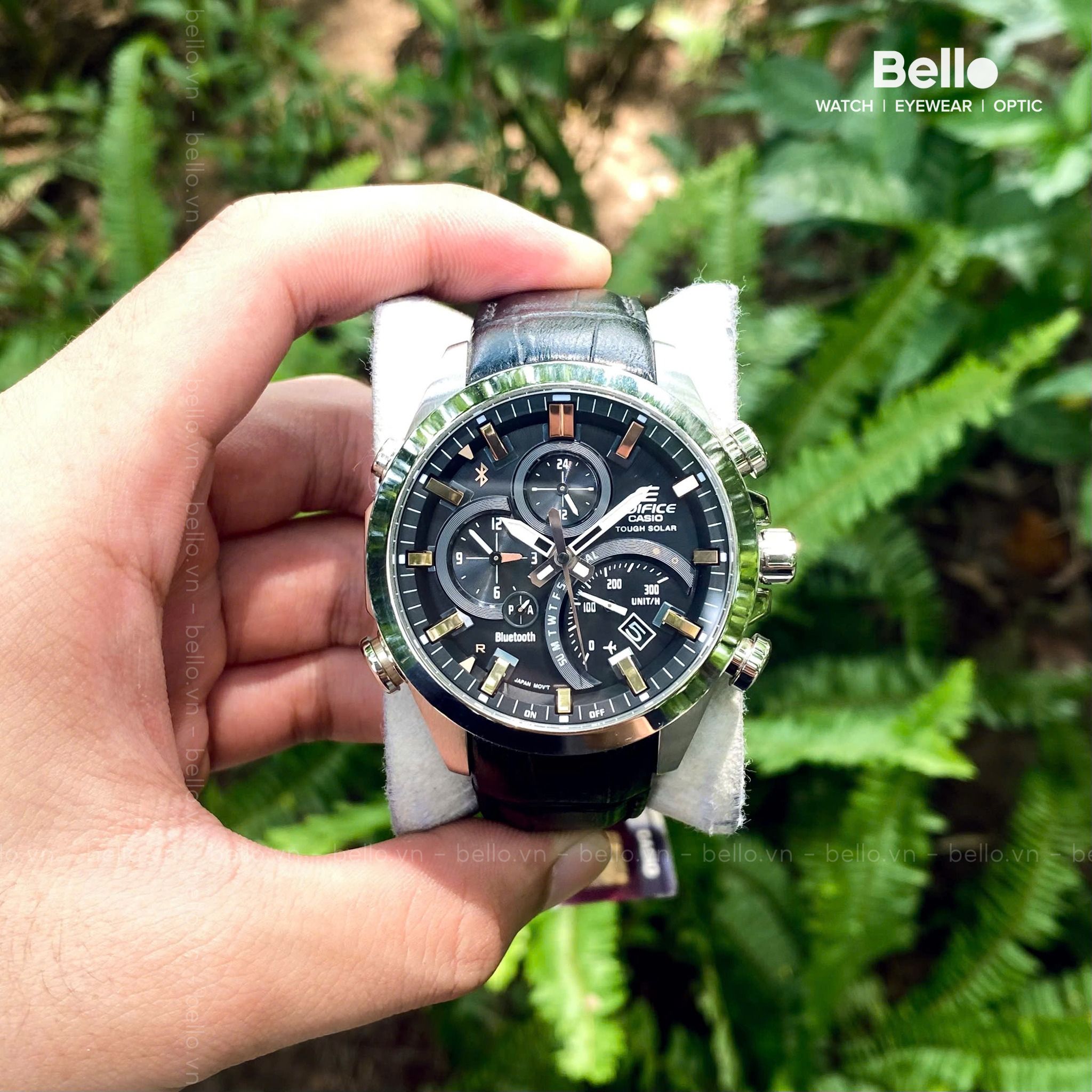 Casio Edifice EQB-500L-1ADR - Uy tín từ 2009, Tem vàng chống giả 