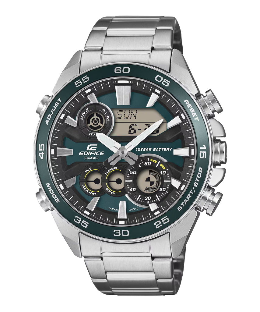  Casio Edifice ERA-130D-3A - Uy tín từ 2009, Tem vàng chống giả, Bảo hành 1 năm, Pin miễn phí trọn đời 