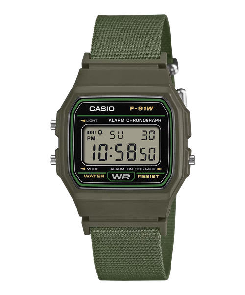  Casio F-91WF-3A - Uy tín từ 2009, Tem vàng chống giả, Bảo hành 1 năm, Pin miễn phí trọn đời 