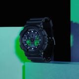  Casio G-Shock GA-100BEG-1A - Uy tín từ 2009, Tem vàng chống giả, Bảo hành 5 năm, Pin miễn phí trọn đời 