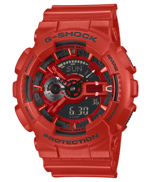  Casio G-Shock GA-110RRB-4A - Uy tín từ 2009, Tem vàng chống giả, Bảo hành 5 năm, Pin miễn phí trọn đời 
