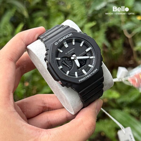  Casio G-Shock GA-2100-1ADR - Uy tín từ 2009, tem vàng chống giả, bảo hành 5 năm, pin miễn phí trọn đời 