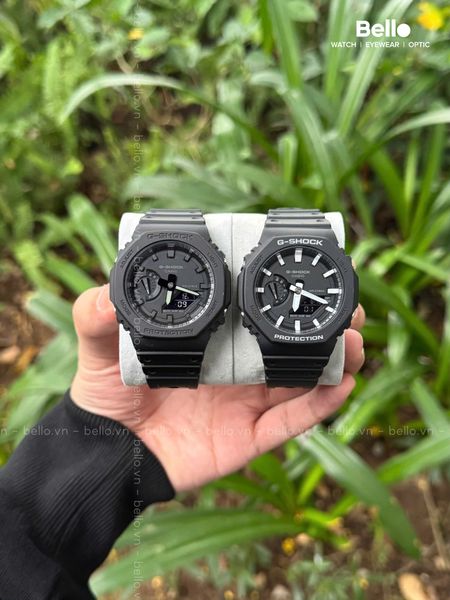  Casio G-Shock GA-2100-1ADR - Uy tín từ 2009, tem vàng chống giả, bảo hành 5 năm, pin miễn phí trọn đời 