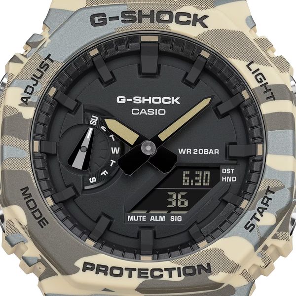  [LIMITED] Casio G-Shock GA-2100CM-5A - Uy tín từ 2009, Tem vàng chống giả, Bảo hành 5 năm, Pin miễn phí trọn đời 