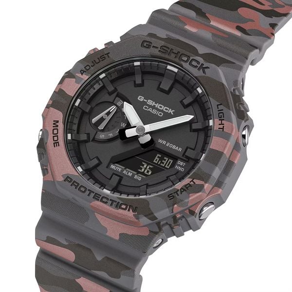  [LIMITED] Casio G-Shock GA-2100CM-8A - Uy tín từ 2009, Tem vàng chống giả, Bảo hành 5 năm, Pin miễn phí trọn đời 