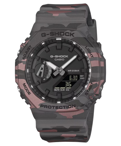  [LIMITED] Casio G-Shock GA-2100CM-8A - Uy tín từ 2009, Tem vàng chống giả, Bảo hành 5 năm, Pin miễn phí trọn đời 