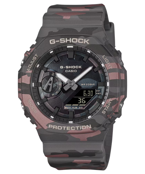  [LIMITED] Casio G-Shock GA-2100CMD-8A - Uy tín từ 2009, Tem vàng chống giả, Bảo hành 5 năm, Pin miễn phí trọn đời 