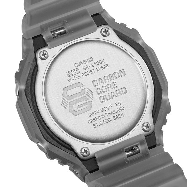  Casio G-Shock GA-2100K-1A - Uy tín từ 2009, Tem vàng chống giả, Bảo hành 5 năm, Pin miễn phí trọn đời 