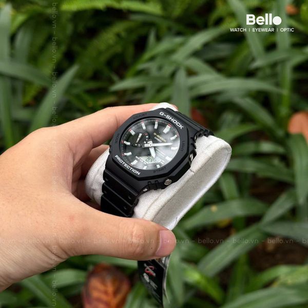  Casio G-Shock GA-2100RL-1A - Uy tín từ 2009, Tem vàng chống giả, Bảo hành 5 năm, Pin miễn phí trọn đời 