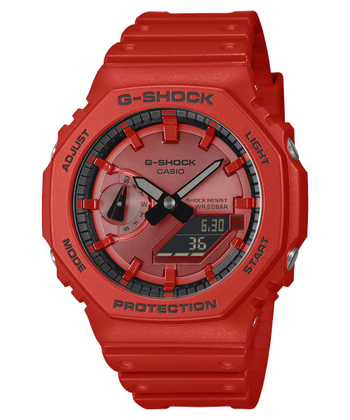  Casio G-Shock GA-2100RRB-4A - Uy tín từ 2009, Tem vàng chống giả, Bảo hành 5 năm, Pin miễn phí trọn đời 