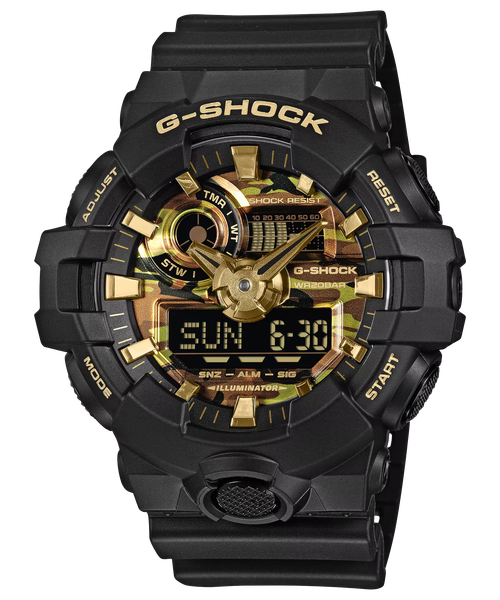  [LIMITED] G-Shock GA-700CF-1A - Uy tín từ 2009, Tem vàng chống giả, Bảo hành 5 năm, Pin miễn phí trọn đời 
