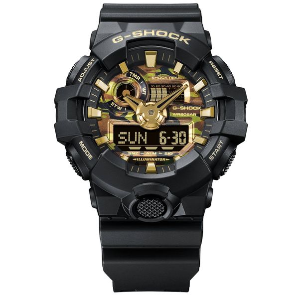  [LIMITED] G-Shock GA-700CF-1A - Uy tín từ 2009, Tem vàng chống giả, Bảo hành 5 năm, Pin miễn phí trọn đời 