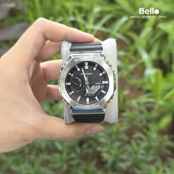  Casio G-Shock GBM-2100-1A - Uy tín từ 2009, Tem vàng chống giả, Bảo hành 5 năm, Pin miễn phí trọn đời 