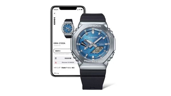  Casio G-Shock GBM-2100A-2B - Uy tín từ 2009, Tem vàng chống giả, Bảo hành 5 năm, Pin miễn phí trọn đời 