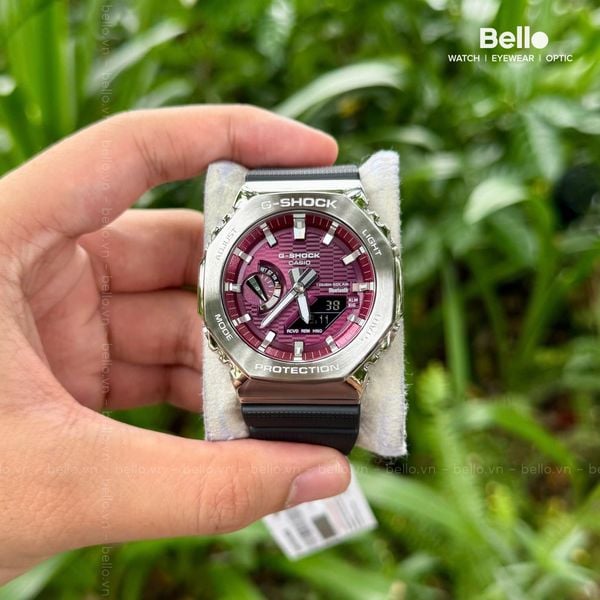  Casio G-Shock GBM-2100A-4B - Uy tín từ 2009, Tem vàng chống giả, Bảo hành 5 năm, Pin miễn phí trọn đời 