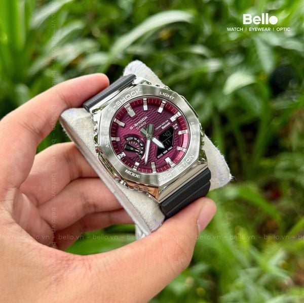  Casio G-Shock GBM-2100A-4B - Uy tín từ 2009, Tem vàng chống giả, Bảo hành 5 năm, Pin miễn phí trọn đời 