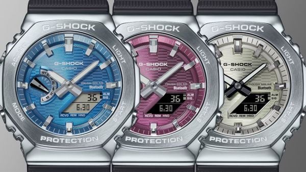 Casio G-Shock GBM-2100A-8B - Uy tín từ 2009, Tem vàng chống giả, Bảo hành 5 năm, Pin miễn phí trọn đời 
