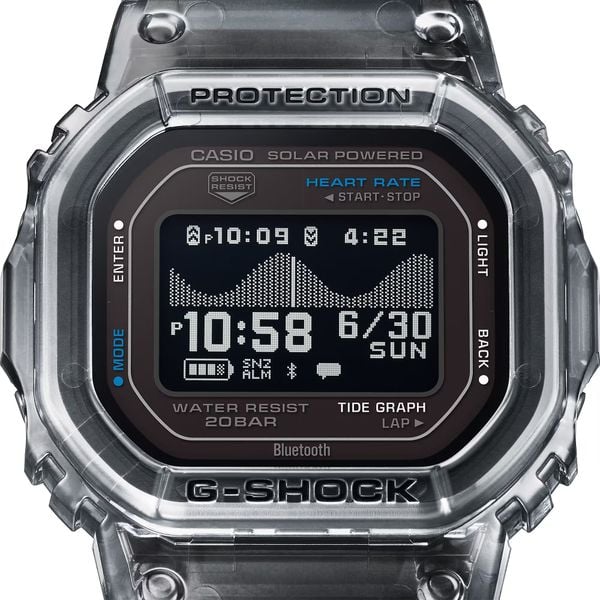  Casio G-Shock GBX-H5600-1 - Uy tín từ 2009, Tem vàng chống giả, Bảo hành 5 năm, Pin miễn phí trọn đời 