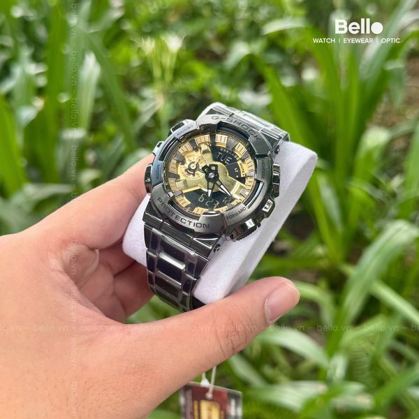 Casio G-Shock GM-110BD-1A9DR - Uy tín từ 2009, Tem vàng chống giả, Bảo hành 5 năm, Pin miễn phí trọn đời 