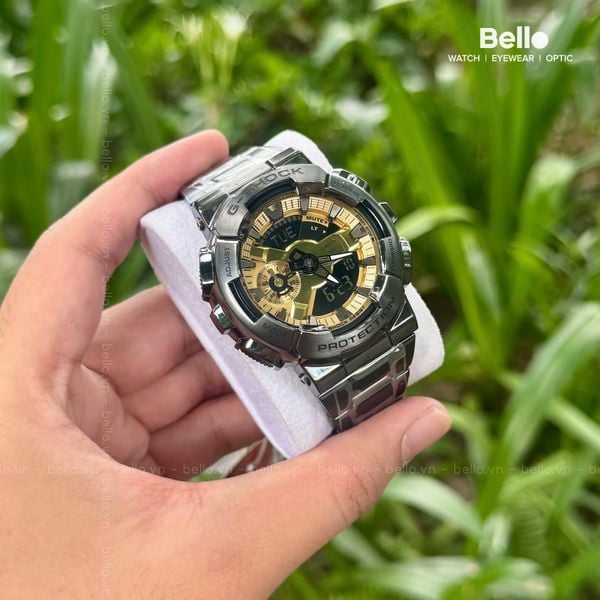  Casio G-Shock GM-110BD-1A9DR - Uy tín từ 2009, Tem vàng chống giả, Bảo hành 5 năm, Pin miễn phí trọn đời 