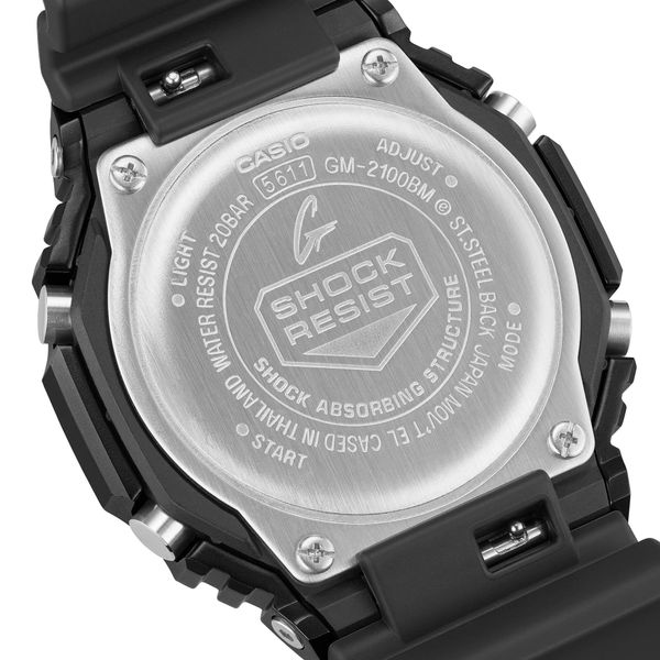  Casio G-Shock GM-2100BM-1A - Uy tín từ 2009, Tem vàng chống giả, Bảo hành 5 năm, Pin miễn phí trọn đời 