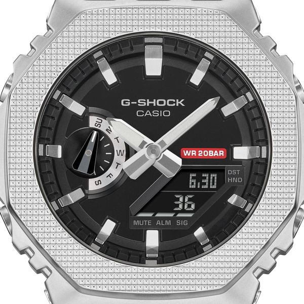  Casio G-Shock GM-2100M-1A - Uy tín từ 2009, Tem vàng chống giả, Bảo hành 5 năm, Pin miễn phí trọn đời 