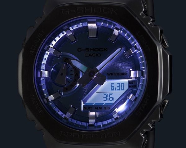  Casio G-Shock GM-2110D-8A - Uy tín từ 2009, Tem vàng chống giả, Bảo hành 5 năm, Pin miễn phí trọn đời 