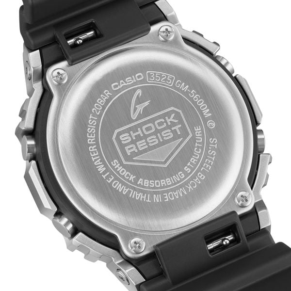  Casio G-Shock GM-5600M-1 - Uy tín từ 2009, Tem vàng chống giả, Bảo hành 5 năm, Pin miễn phí trọn đời 