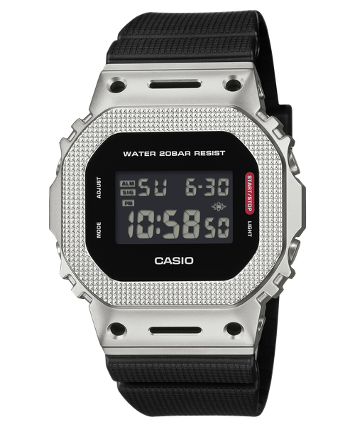  Casio G-Shock GM-5600M-1 - Uy tín từ 2009, Tem vàng chống giả, Bảo hành 5 năm, Pin miễn phí trọn đời 