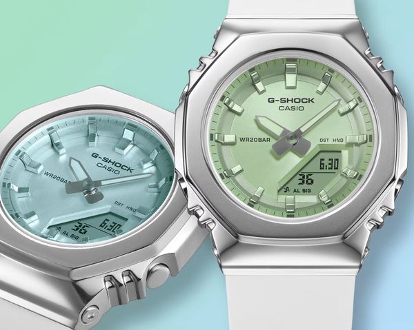  Casio G-Shock GM-S2110SR-7A - Uy tín từ 2009, Tem vàng chống giả, Bảo hành 5 năm, Pin miễn phí trọn đời 