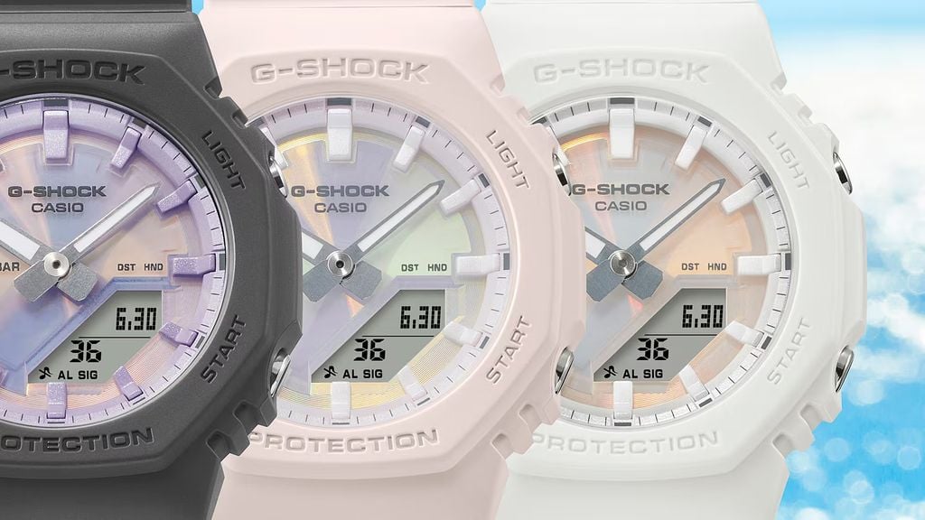  Casio G-Shock GMA-P2100PC-4A - Uy tín từ 2009, Tem vàng chống giả, Bảo hành 5 năm, Pin miễn phí trọn đời 