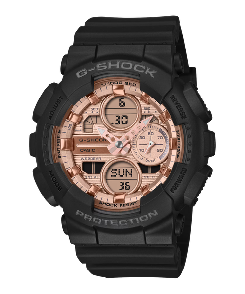  Casio G-Shock GMA-S140PG-7A - Uy tín từ 2009, Tem vàng chống giả, Bảo hành 5 năm, Pin miễn phí trọn đời 