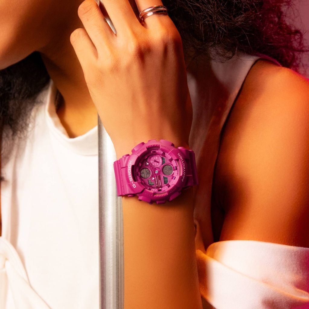  [LIMITED] Casio G-Shock GMA-S140PP-4A - Uy tín từ 2009, Tem vàng chống giả, Bảo hành 5 năm, Pin miễn phí trọn đời 