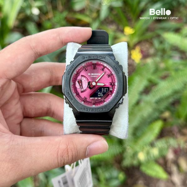  [LIMITED] Casio G-Shock GMA-S2100RB-1ADR - Uy tín từ 2009, Tem vàng chống giả, Bảo hành 5 năm, Pin miễn phí trọn đời 