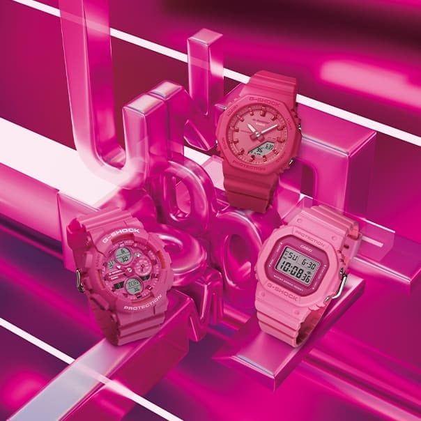  [LIMITED] Casio G-Shock GMA-S140PP-4A - Uy tín từ 2009, Tem vàng chống giả, Bảo hành 5 năm, Pin miễn phí trọn đời 