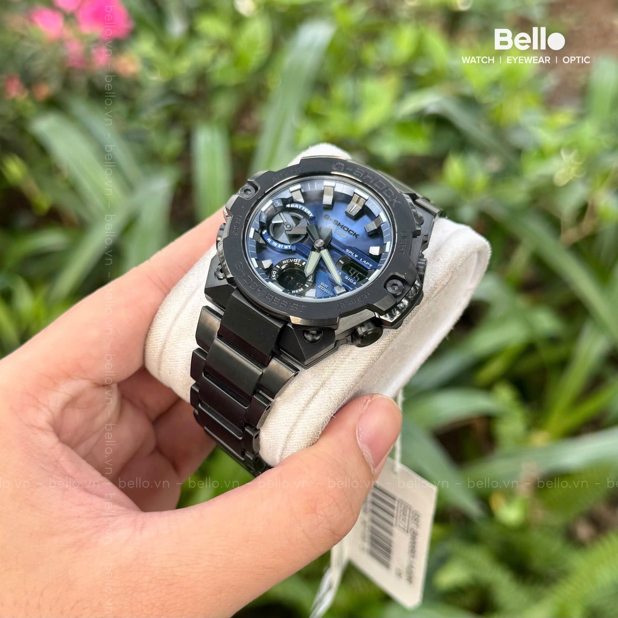 Casio G-Shock GST-B400BD-1A2 - Uy tín từ 2009, Tem vàng chống giả