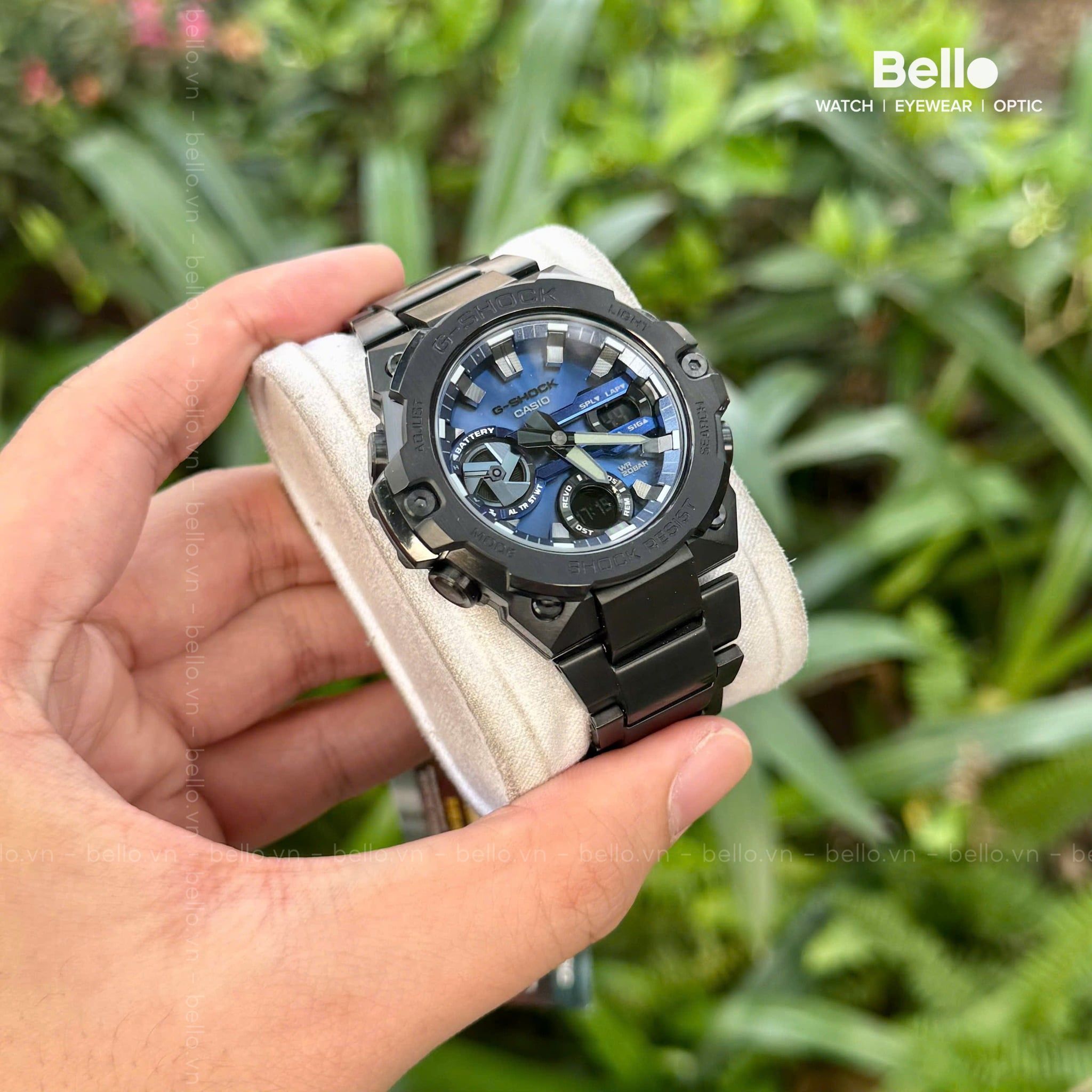Casio G-Shock GST-B400BD-1A2 - Uy tín từ 2009, Tem vàng chống giả