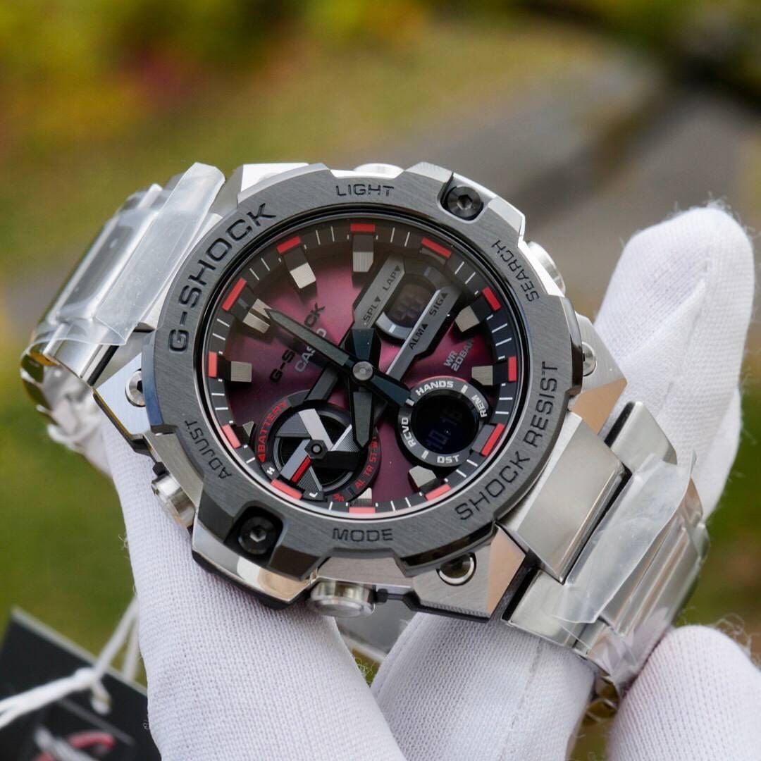 Casio G-Shock GST-B400AD-1A4 - Uy tín từ 2009, Tem vàng chống giả